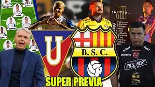 CON MUCHOS CAMBIOS! ESTA ES LA SORPRESIVA ALINEACION DE FARIAS CON BARCELONA PARA ENFRENTAR A LIGA