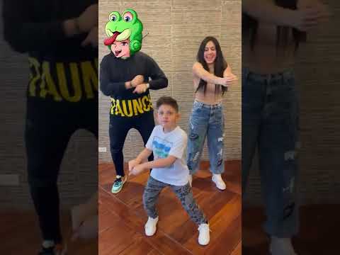 NUEVO TREND de LA FAMILIA PK SIMBA NALA y SANTI TV PK XD #Shorts
