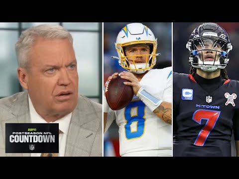 Postseason NFL Countdown | "Texans are basically a bye for Chargers" - Rex Ryan on Stroud vs Herbert