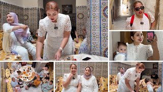نهارالد..بيحة مع أجواء مغربية 😍🇲🇦 شنو السمية ديال البنيتة 🥹 أخيرا العائلة تجمعات🫶