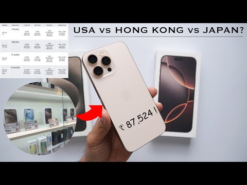 Global iPhones | Things You Should Know! USA vs JAPAN vs HONG KONG | International iPhones (HINDI)