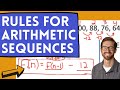 Exploring Explicit and Recursive Rules in Arithmetic Sequences
