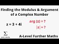 Modulus and Argument of Complex Numbers