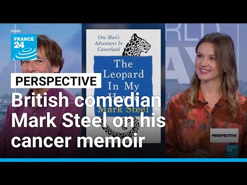 YouTube video thumbnail: 'There Must be a Joke in This': British Comedian Mark Steel on his Cancer Memoir