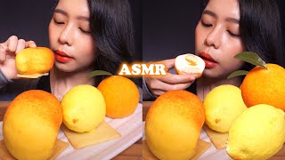 ASMR Eating Fancy Fruits MOUSSE CAKE at 2am!! | Eating Sounds (Failed 😭)