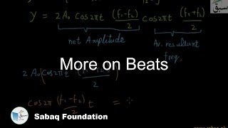 More on Beats