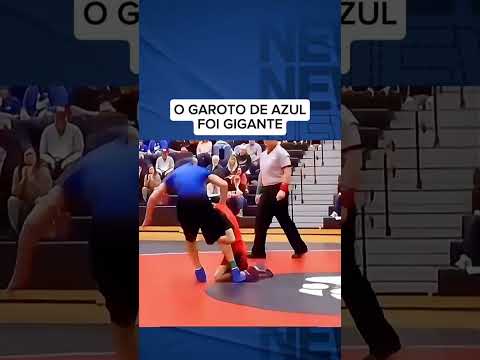 O GAROTO DE AZUL FOI GIGANTE! Eduque seus filhos para serem grandes em caráter.