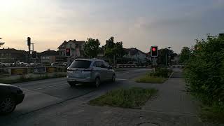 Bahnübergang Otterndorf Ost Oo.             am Bahnhof.