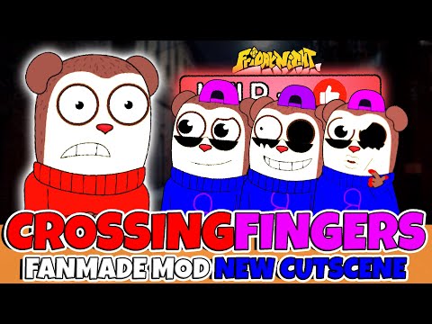 Friday Night Funkin' CROSSINGFINGERS FANMADE MOD NEW CUTSCENE MAX DESIGN PRO