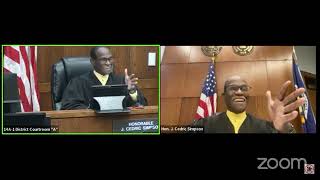 YOU AIN’T NO VICTIM - JUDGE SIMPSON SLAMMED DEFENDANT
