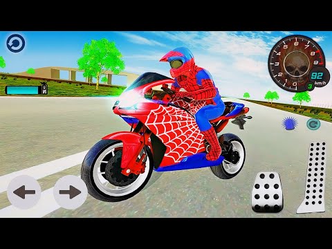 Juego de Motos | Spiderman Motorbike Game - Android Gameplay