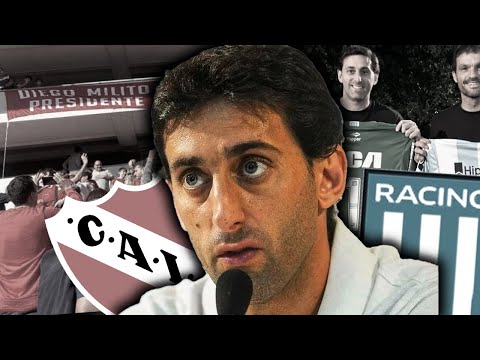 ¿DIEGO MILITO es hincha de INDEPENDIENTE? | Polémica y debate en Racing