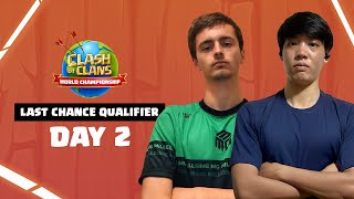 World Championship: Last Chance Qualifier | Day 2 | #ClashWorlds | Clash of Clans
