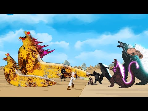 Evolution of GODZILLA & KONG: What is an Energy Transformation? - FUNNY CARTOON