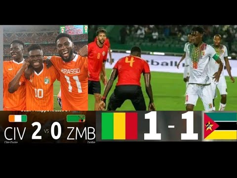 La différence entre match mali 🇲🇱et match côte d'ivoire 🇨🇮