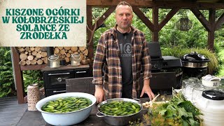 Kiszone ogórki w KOŁOBRZESKIEJ solance?! Tego smaku się nie zapomina!/ Oddaszfartucha