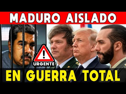 🚨URGENTE MADURO AISLADO 🔥 EN GUERRA TOTAL CONTRA EL MUNDO ENTERO: ONU, OEA Y TRUMP EE.UU.