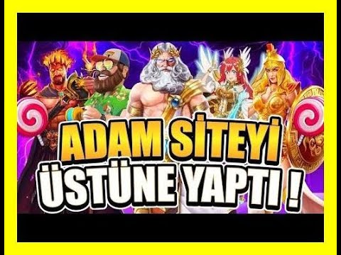 SLOT OYUNLARI SİZDEN GELENLER 🍀 🍀 ADAM SİTEYİ ÜSTÜNE YAPTI ! #slotoyunları #casino #slots