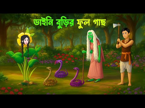 āĻĄāĻžāĻāύāĻŋ āĻŦā§ā§āĻŋāϰ āĻĢā§āϞ āĻāĻžāĻ | Daini Burir Phool Gach | Bangla Horror Cartoon | Rupkothar Golpo | Story Bird