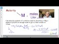 Molarity and Solution Concentration Concepts