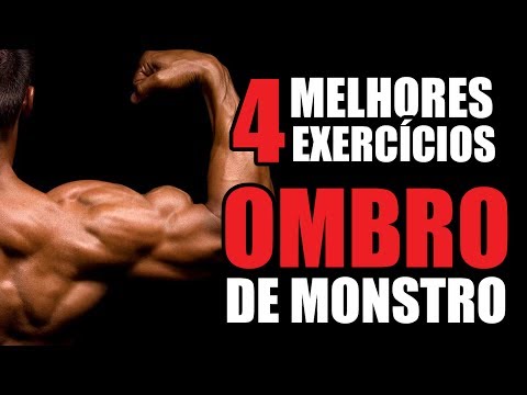 TREINO DE OMBROS | OS 4 MELHORES EXERCÍCIOS