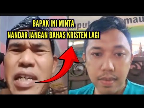 KUATIR PUNAH... BAPAK INI MINTA NANDAR JANGAN DEBAT LAGI