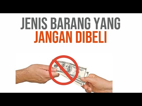 BARANG YANG JANGAN DIBELI DAN DAMPAK KONSUMPTIF