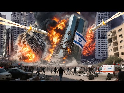 BALAS SERANGAN AMERIKA, TEL AVIV BENAR DIHANCURKAN!? Trump & Netanyahu Mengaku KALAH?