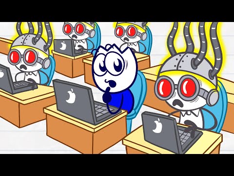 Robot World (Cartoon Animation) - Max Puppy TeenZ