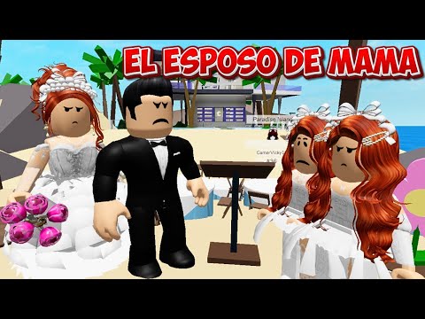 EL ESPOSO DE MAMÁ 😣🙁HISTORIA DE ROBLOX BROOKHAVEN