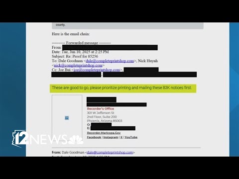 YouTube video thumbnail: Maricopa County Recorder's Office Mistake Leaves Voters Confused, Worried About Voter Registration