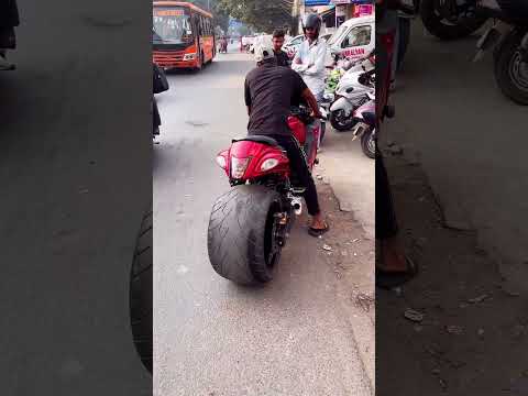 Hayabusa 360 Tyre 👍👍 #kawasaki #zx10r