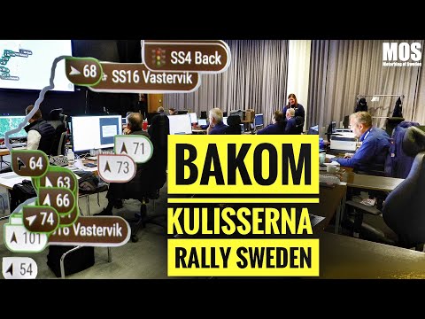 Bakom kulisserna Rally Sweden