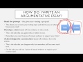 Mastering Argumentative Writing Techniques