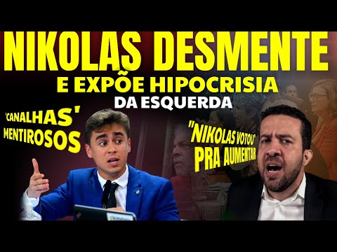 Nikolas Ferreira DESMENTE ACUSAÇÃO E EXPÕE HIPOCRISIA DA ESQUERDA sobre o seu VOTO