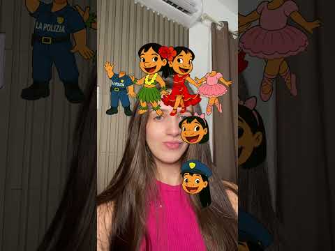 O novo estilo da lilo ficou assim 😱#trending #shorts