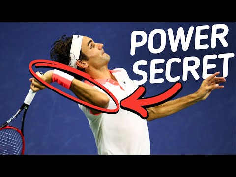 Hidden Shoulder Tip for HUGE Serves - Tennis Lesson