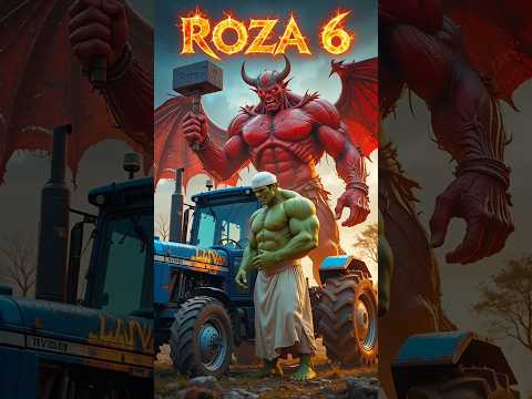 शैतान ने तोड़ा हल्क का ट्रैक्टर 😢|"Roza 6