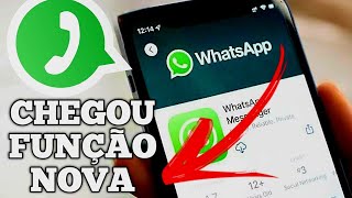 NOVA ATUALIZAÇÃO DO WHATSAPP 2025!! Função nova Chegou 