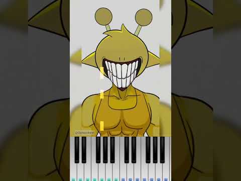Mangos Simon's Getting Revenge on Durple (Incredibox Sprunki) @Opilasokewt - Piano Tutorial