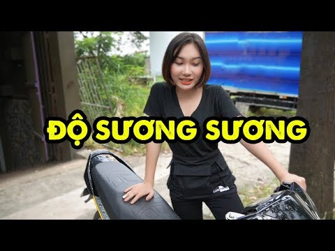 Cô Bé Thích Độ Xe Chơi Lớn Lấy Xe Độ đi làm