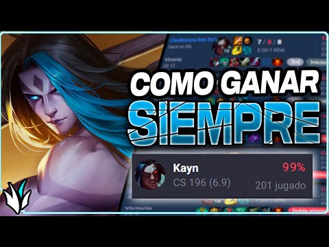 ¡El 99% de los KAYN no suben por esto! ¡LA ESTRATEGIA PARA GANAR SIEMPRE CON KAYN