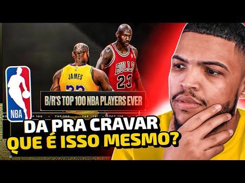 ANALISANDO O TOP 100 DOS MELHORES JOGADORES DA HISTÓRIA DA NBA!