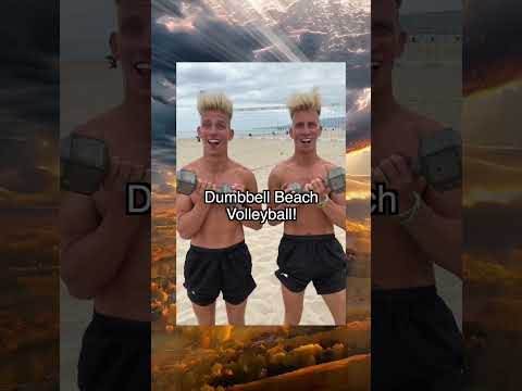 Dumbbell Beach Volleyball!