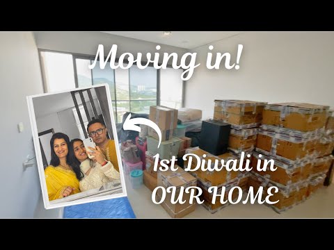 MOVING IN VLOG! | Diwali 2024🪔