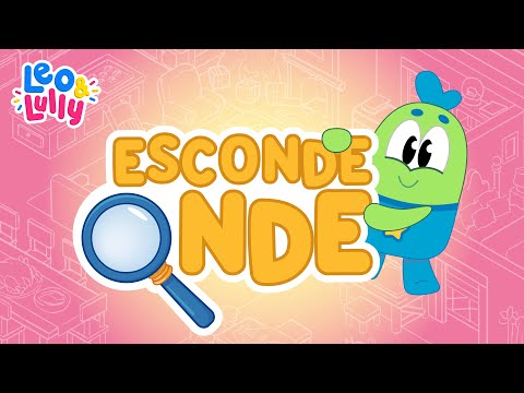 ONDE ESTÃO LEO E LULLY? | ESCONDE ONDE #16 | BRINCADEIRA DE ENCONTRAR |  DESAFIOS PARA CRIANÇAS