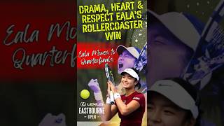 Eala Fights Back After 0-6 Set — Ostapenko Retires! 😱