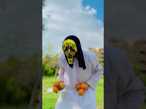 الوحش المرعب سرق البرتقال🍊🥹💔