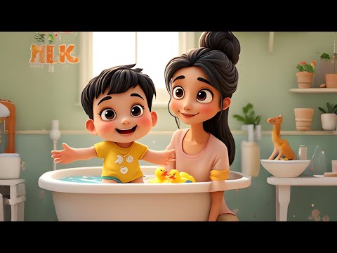 Bath Song | ‪@googlykids  Nursery Rhymes & Kids Songs, चलो नहाने गाना गाने