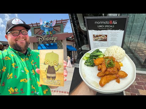 Disney Springs 2025 | NEW Gideon’s Cookies & Morimoto Asia | The BEST Asian Food | Walt Disney World
